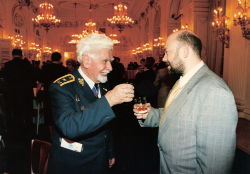 with General Frantisek Fajtl (1997)